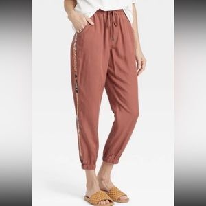 Knox Rose Women’s Drawstring Joggers NWT Size Large